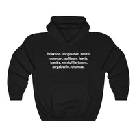 BLACK ANIMATION PIONEERS, Unisex Hooded Sweatshirt